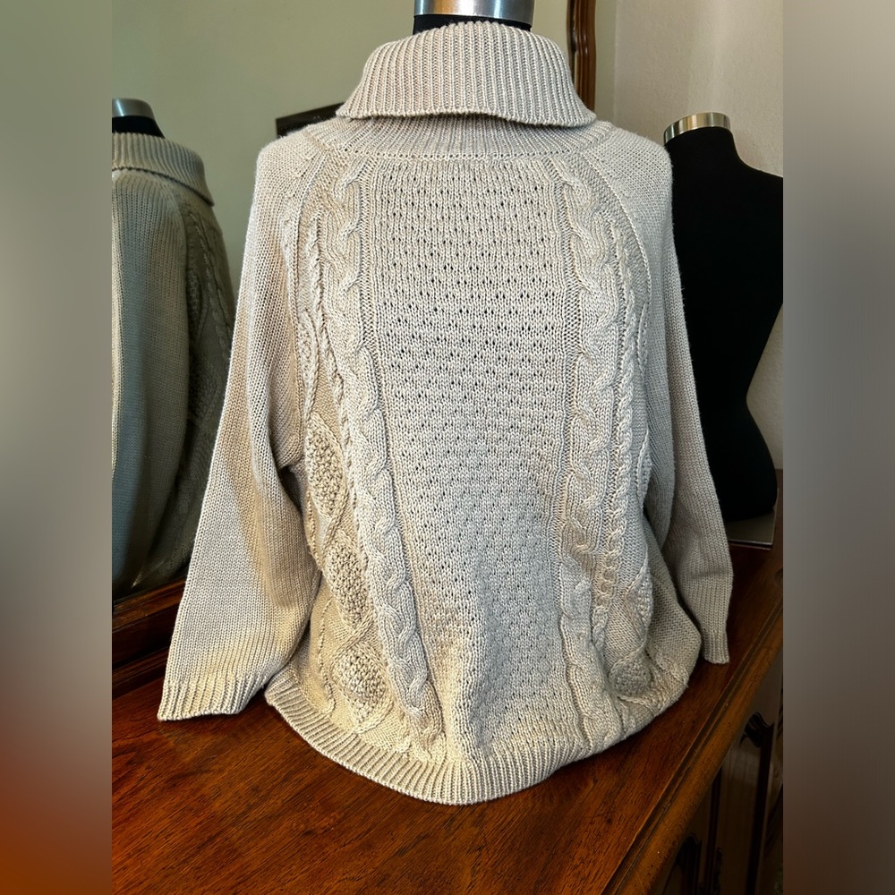 NY Collections chunky knit sweater. Size XL. NWOTGS.